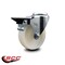 Service Caster 4'' Nylon Wheel Swivel Bolt Hole Caster with Posi Lock Brake SCC-BH20S414-NYS-PLB - alternate 2